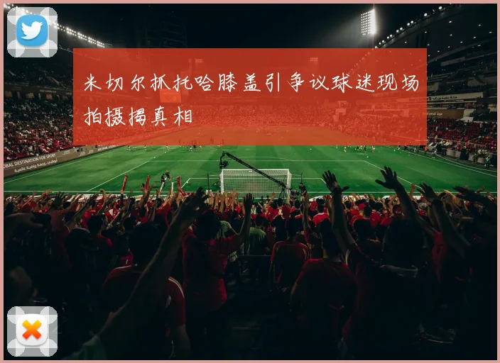 米切尔抓托哈膝盖引争议球迷现场拍摄揭真相